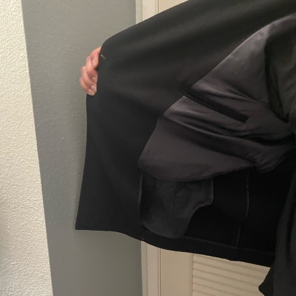 Mauro Grifoni black coat. Size EU 52 - Picture 3 of 6